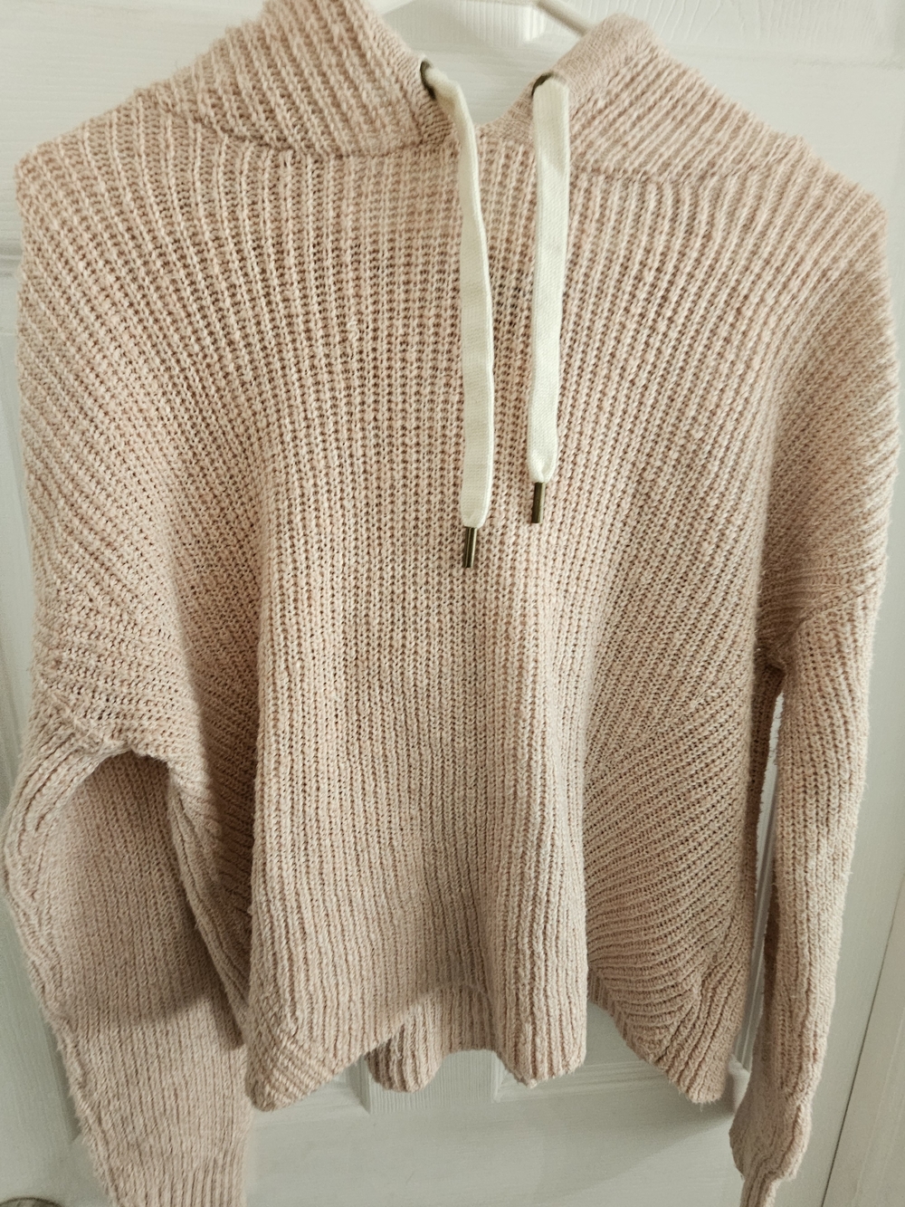 American Eagle Outfitters Ribbed Knit Hoodie